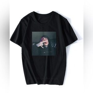 Lil Peep Black Graphic cotton T-Shirt